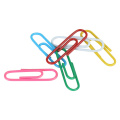 Büroversorgungen verschiedene Farbpapierclips 32 mm farbenfrohe Neuheit Flachpapier Clips